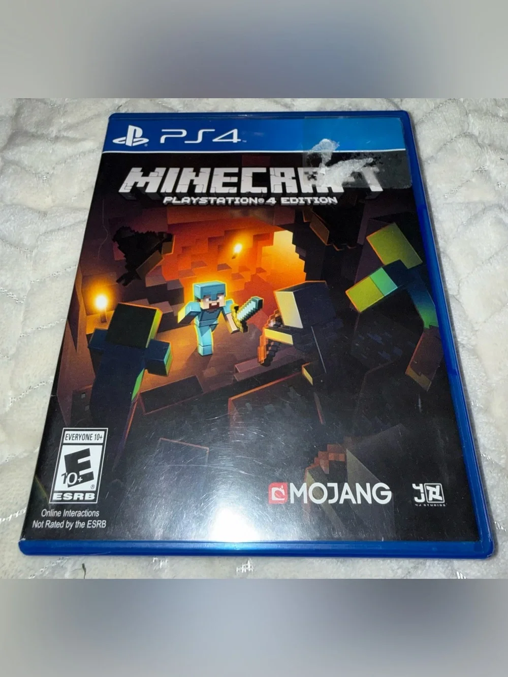 Minecraft PlayStation 4 Edition PS4 Complete but no manual, Tested Authentic